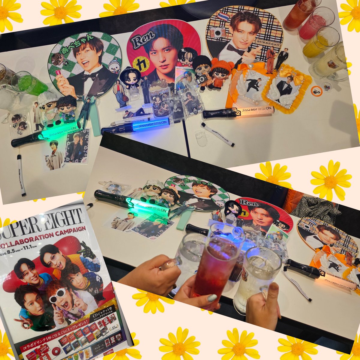 abb_017's tweet photo. 昨日は🖤🧡💚で楽しい時間を過ごしましたあ😊
🖤ちゃんと🧡ちゃんの再会に密かに感動したり🤭
で、あたし今更ながらONのDVD見てなかったからお友達と見れたのも感動😊
やっぱり、1人よりみんなで愛語りながら見るのは楽しい🤭

また遊ぼうね😊 https://t.co/rA2a2EBlY4