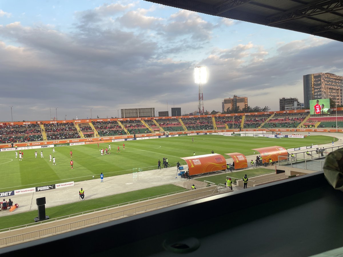 KasaraniStadium's tweet photo. 🗓️𝗢𝗡 𝗧𝗛𝗜𝗦 𝗗𝗔𝗬, 𝗢𝗡𝗘 𝗬𝗘𝗔𝗥 𝗔𝗚𝗢...

🏟️Nyayo National Stadium came alive under the Nairobi night lights as 🇲🇦 Morocco took on 🇦🇴 Angola in an electrifying CHAN Group A showdown🌃⚽ https://t.co/B7Tww9UJEF