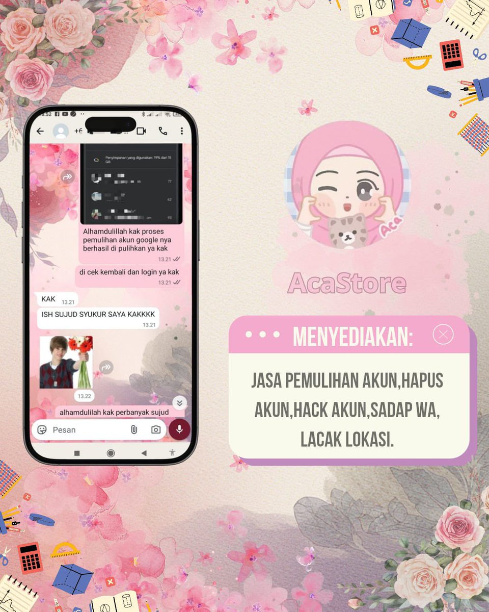 DenisEmrilyan's tweet photo. Menyediakan Jasa Balikin akun &amp; Jasa Hapus akun, Jasa Lacak, Sadap WhatsAp

Jasa balikin akun Instagram dan Facebook, Tiktok, Linkedlin, Gmail, Line, all sosmed.

Hapus akun Facebook, Instagram, Line, Twitter, YouTube, &amp; lain nya.

Full Testii, Fastt Proses, Hubungi Wa Di Bio https://t.co/E0rdcIXEio