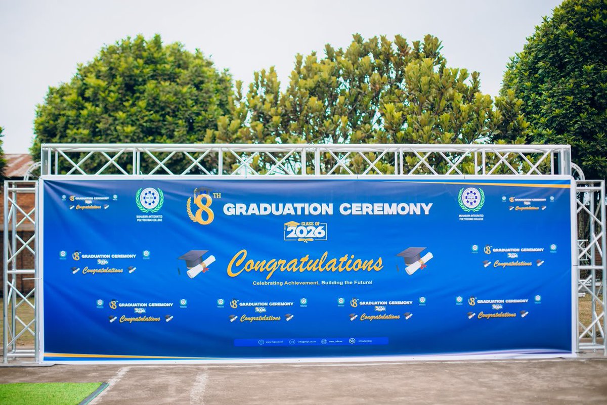 academic_bridge's tweet photo. Congratulations to the graduates of MUHABURA Integrated Polytechnic College (MIPC)! π
We're proud to have recognized the Best ICT Student with a laptop and a professional internship opportunity.
Here's to the next generation of innovators! π
#AcademicBridge #MIPC #ICT https://t.co/LFnvjOS08G