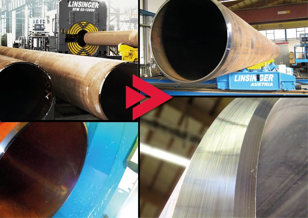 RAMENGTOOL's tweet photo. 🤷🏻♂️It might very well just be a pipe and prep to you...
But its structural integrity to us!
@Linsinger_at PIPE END BEVELLING
#metalworking #edgemilling #linsinger #metalremoval #windtower #shipbuilding #pipemanufacture #machining #bevelling https://t.co/cCMtOwmZxu