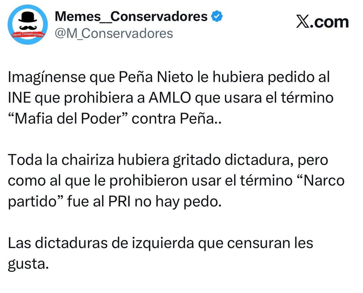 MochasCabeza's tweet photo. @PartidoMorenaMx https://t.co/7TeJqdMk82
