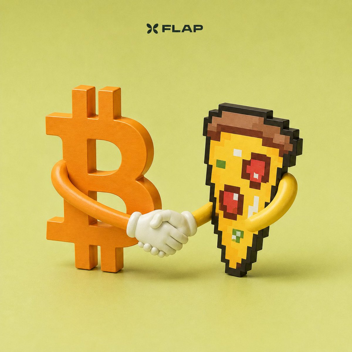 pizzabtcproject's tweet photo. Only on @flapdotsh $PIZZA 🍕🍕🍕 https://t.co/eKxAn8C3e9