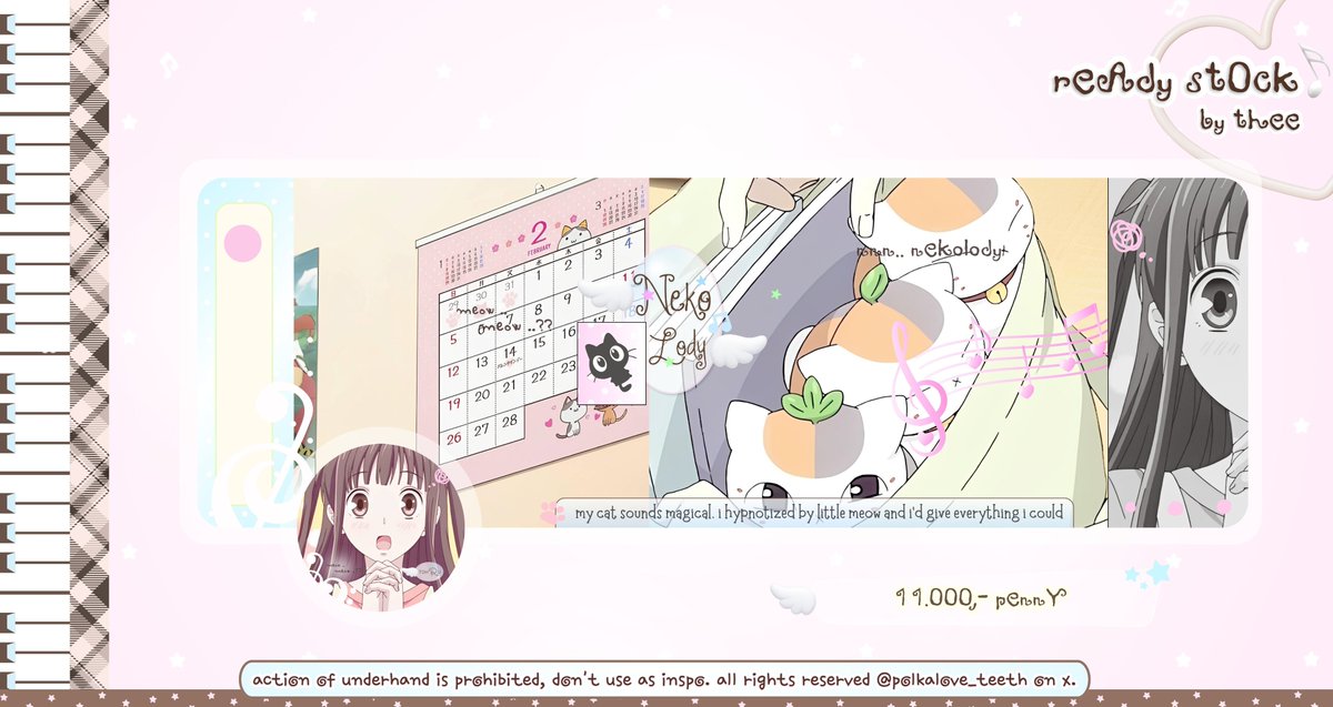 polkalove_teeth's tweet photo. ⠀⠀ ⠀ ㅤㅤㅤㅤㅤㅤㅤ
⠀ֶָ֢ 🐈‍⬛🪽  mhee!  mohon  bantu  repost  ya,  teehee!

࣪𓏲ּ ₊  tenderly–made  by  faé  ::  layout  hitori,  marin,  sawako,  &amp;&amp;.  tohru  ready   to   be   added   to   y𖦹ur   magical  collecti𖦹ns .. 💭  #zonauang
ㅤ⠀ https://t.co/9GVvonJMAe