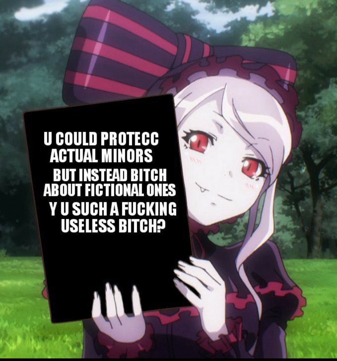 THUIZMANGOZZZ's tweet photo. I cant stand how absolutely ridiculous this image is, its the concept of being called “a fucking useless bitch” by someone who literally whacks their pickle to anime children 24/7 https://t.co/zBpmc4Fb1C
