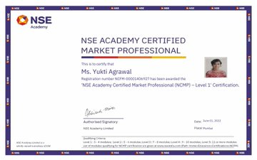 Kellytivey's tweet photo. “Believe in yourself. You are braver than you think, more talented than you know."

NCFM (NSE) certified:-

1. Investment analyst Pro
2. NCMP Level 1 cleared
3. Technical analyst
4. Equity &amp; Derivatives analyst
5. Fundamental analyst
6. Investment &amp; Portfolio management analyst https://t.co/Ce4DhIEpMG