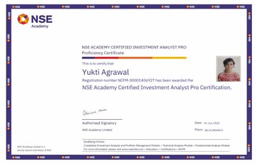 Kellytivey's tweet photo. “Believe in yourself. You are braver than you think, more talented than you know."

NCFM (NSE) certified:-

1. Investment analyst Pro
2. NCMP Level 1 cleared
3. Technical analyst
4. Equity &amp; Derivatives analyst
5. Fundamental analyst
6. Investment &amp; Portfolio management analyst https://t.co/Ce4DhIEpMG