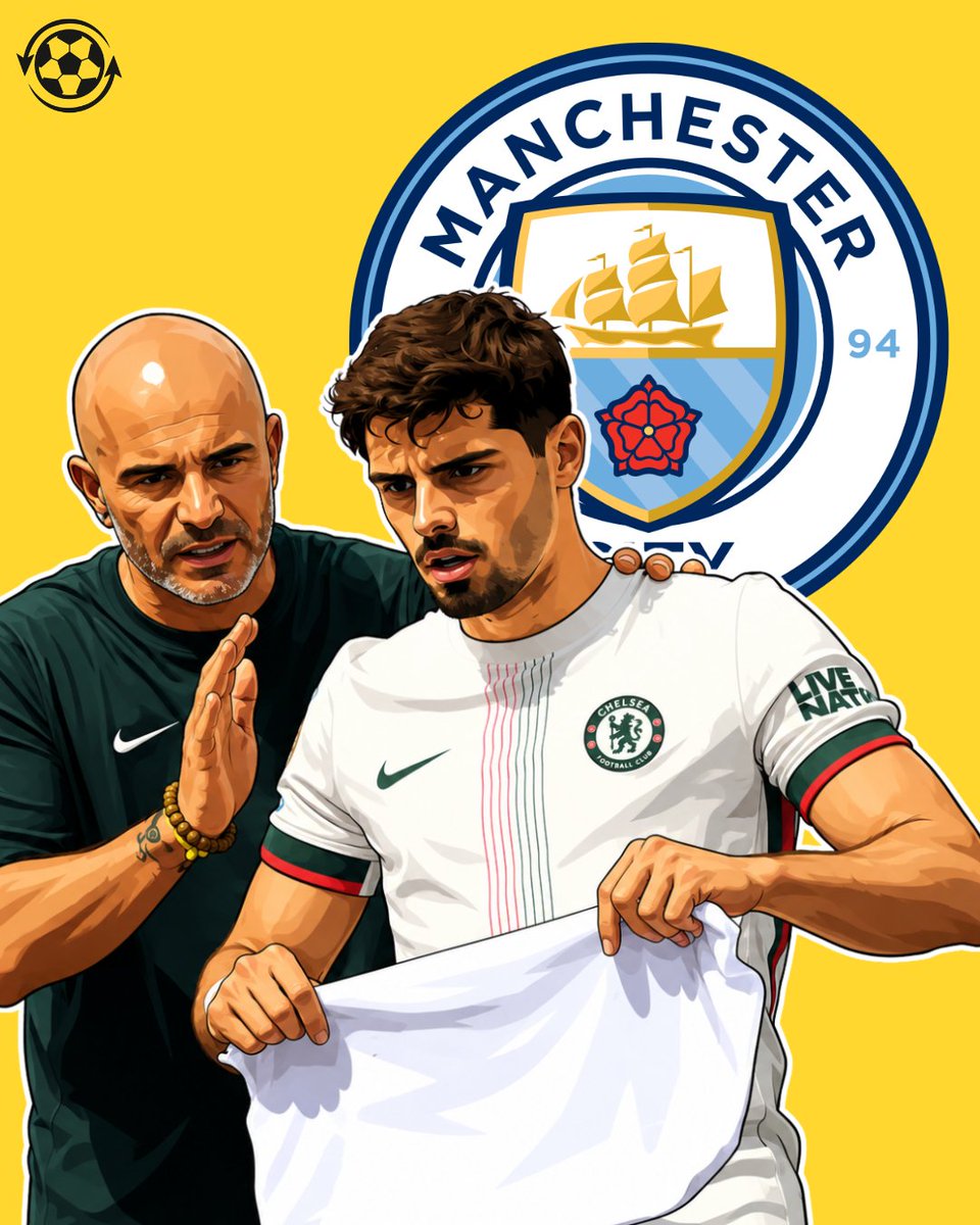 DeadlineDayLive's tweet photo. 🚨 Manchester City are preparing a move for Pedro Neto. 🔵🇵🇹

Enzo Maresca is keen to reunite with the Chelsea winger, with City now exploring a deal. 

Chelsea value Neto at around £70M and are under no pressure to sell, although a significant offer could force a rethink. 

Neto is also attracting interest from AC Milan, but is open to a move to the Etihad. 💰

(Source: The Sun)