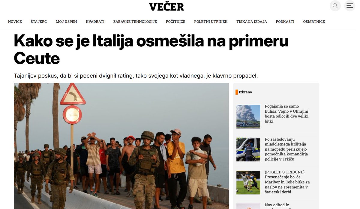 JanaGrzinic's tweet photo. Če verjamete slovenskim medijem, je Italija osamljena. Pismo Melonijeve je podprlo 22 predsednikov vlad. Levih in desnih. Še premierka iz Sanchezove politične družine je podprla Meloni. 

In potem slovenski mediji skušajo prepričati javnost, da se je Italija osmešila. Neverjetno. https://t.co/ub8Pvq2czz