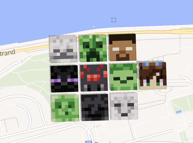 3PlaceUpdates's tweet photo. Minecraft being built in Stockholm https://t.co/6gGcd2Wc8Y