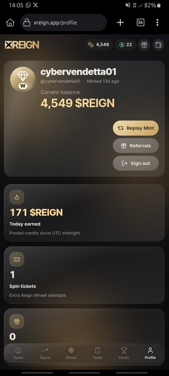 cybervendetta01's tweet photo. @xreign_app https://t.co/7aZPDi7hik