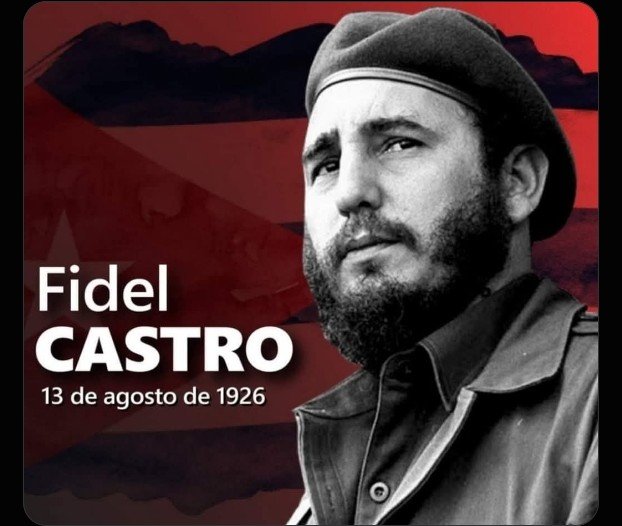NadiaSureya's tweet photo. Agosto:mes de recordar y homenajear el centenario de nuestro Comandante en Jefe. #CienAñosConFidel #FidelVive #CubaViveEnSuHistoria #CubacooperaDj https://t.co/fhrxFddaME