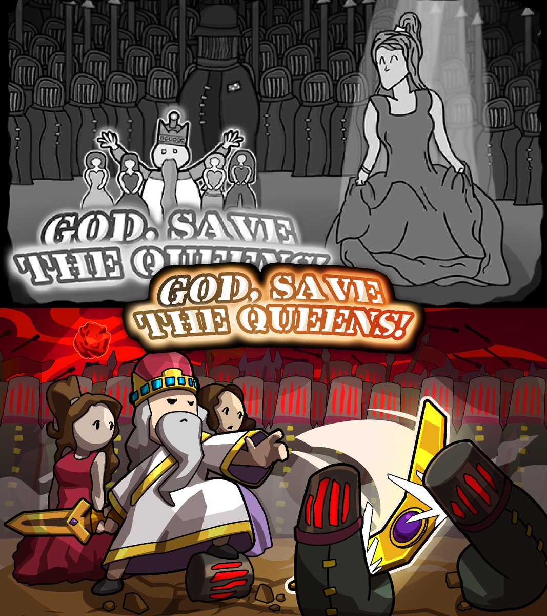 gstq_game's tweet photo. I spent $350 hiring an artist to remake my Steam capsule for my bullet heaven action-roguelike.
Was it worth it?
https://t.co/KvEvjowtaf
#indiedev #indiegame #gamedev https://t.co/Vj1F2qVwEs