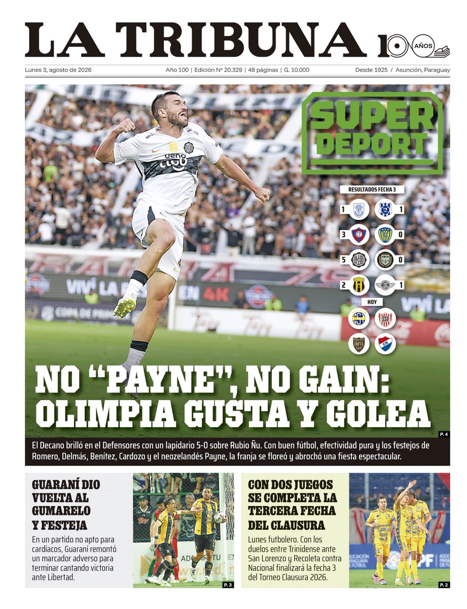 Diario La Tribuna Paraguay tweet media