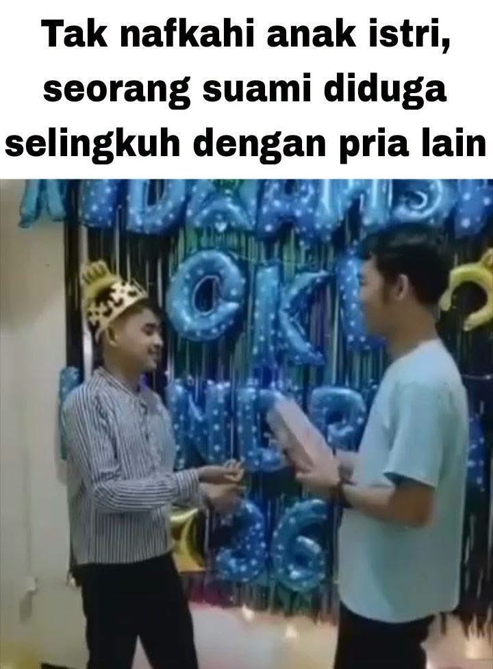 bynn28's tweet photo. Bahaya boti sebagai pelakor

Kasus viral di media sosial melibatkan curhatan seorang istri berinisial VF yang mengaku ditelantarkan dan tidak diberi nafkah setelah melahirkan.

Sementara suaminya justru diduga menjalin hubungan sesama jenis dan memberikan perayaan kejutan istimewa kepada pria lain.

Suaminya diduga meninggalkan istri dan anak yang baru berusia sekitar 30 hari demi selingkuhan sesama jenis.

Sang suami dituding merayakan ulang tahun selingkuhan prianya, sedangkan ulang tahun atau kebutuhan anak kandungnya tidak diperhatikan.

Unggahan ini langsung menuai sorotan tajam dan kecaman dari warganet di berbagai platform media sosial.