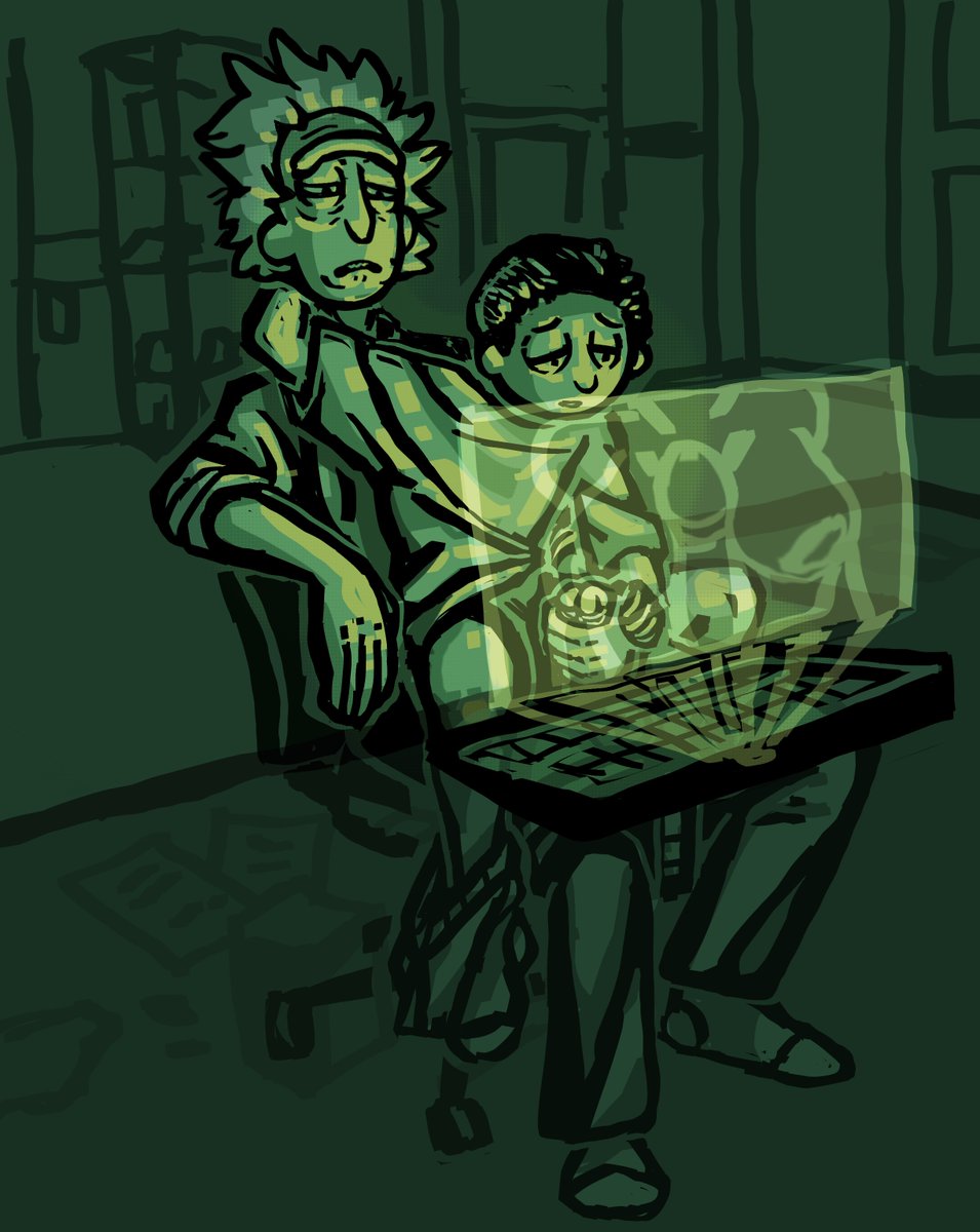 rickquiem_'s tweet photo. let's watch porn with grandpa #rickorty https://t.co/e0f15KaEkA