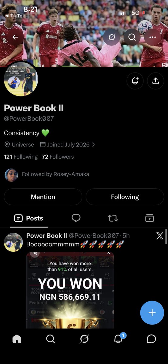 Leomike30's tweet photo. @RoseyAmakabby Done 
9133444105
Sportybet https://t.co/Z3s8r7LXu5
