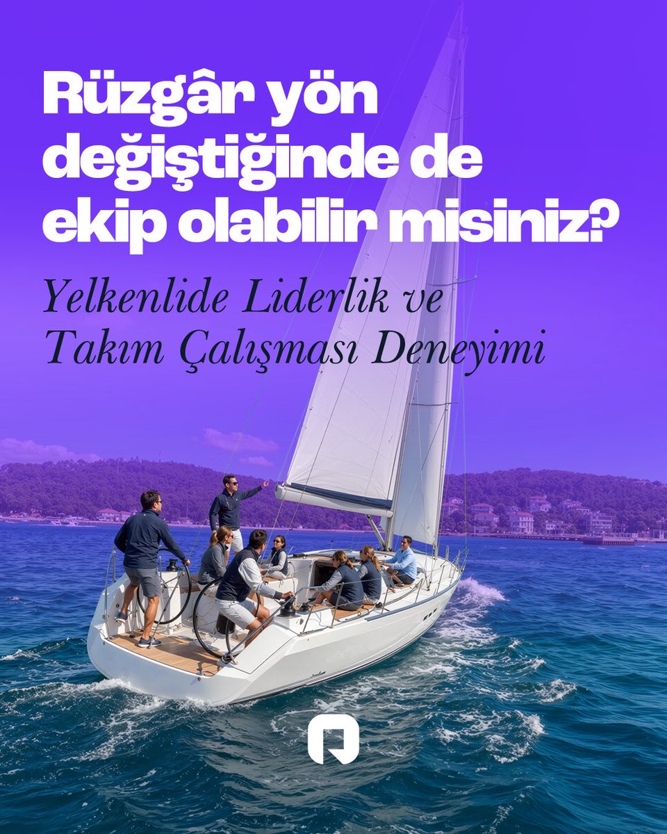 Odaramacom's tweet photo. Liderlik, her şey planlandığı gibi giderken değil; koşullar değiştiğinde görünür.

Yelkenlide Liderlik ve Takım Çalışması Deneyimi’nde ekipler, değişen koşullarda birlikte karar vermeyi ve hızlı hareket etmeyi deneyimliyor.

Detaylar: https://t.co/w1acNsED3r https://t.co/kPYPP94acM