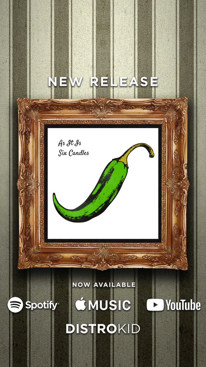 sixcandlesmusic's tweet photo. Check out my new single "As It Is" distributed by @DistroKid and live on Spotify! https://t.co/HqxGUQuRNg #AdultPopRock #Ballad #Spitify #AppleMusic #YouTubeMusic #DistroKid https://t.co/i79VUBFLm8