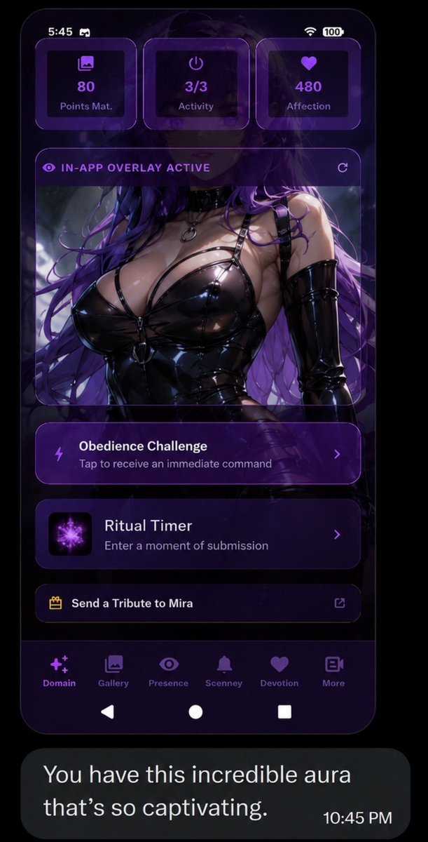 glitchgoddess9's tweet photo. Phone control is so fucking hot~ 💗
I love being inside your phone and becoming part of your daily routine… teasing you whenever I feel like it 😌
Big update dropping tomorrow with even more ways for me to control you~
Android and iOS users https://t.co/66m5nb1H6q