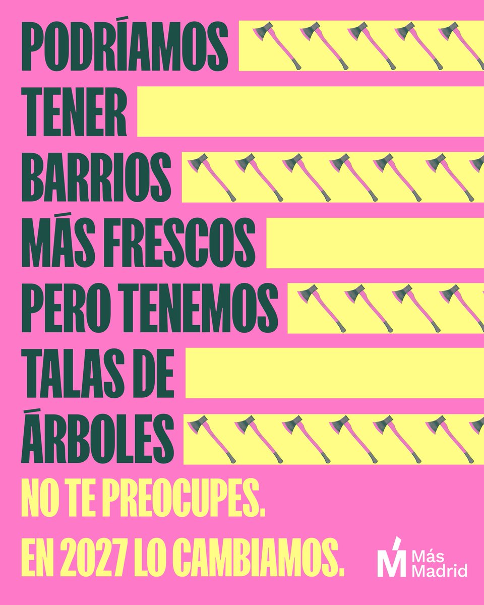 MasMadrid__'s tweet photo. No te preocupes. En 2027 lo cambiamos 💚💪 https://t.co/2M8UnY6wvt