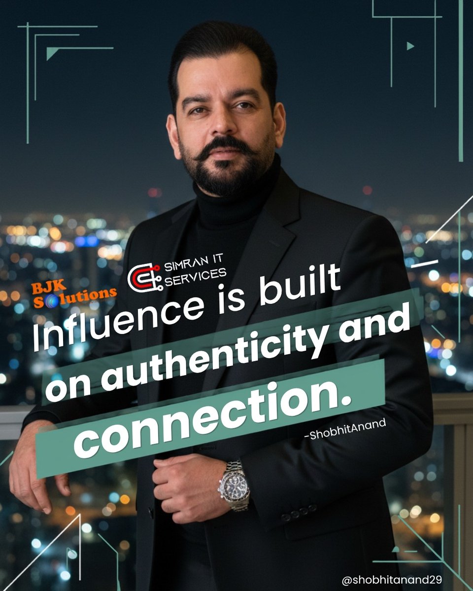 AnandShobhit's tweet photo. "Influence is built on authenticity and connection." -ShobhitAnand

https://t.co/gQYYwJNe5v 

#StayMotivated #ProfessionalGrowth #Inspiration #Success #ShobhitAnand #TrendingNow #Trending #marketwisdom https://t.co/SdI0FW9Tyn