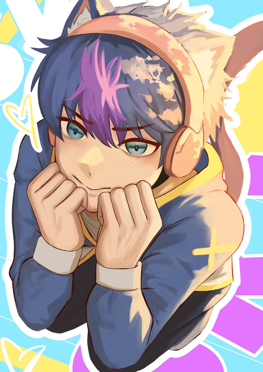 alds_illust's tweet photo. Nyah!~ฅ^>⩊<^ ฅ Thank you for commissioning me this piece @L_SK_YE !! https://t.co/hoxT2tS1YZ