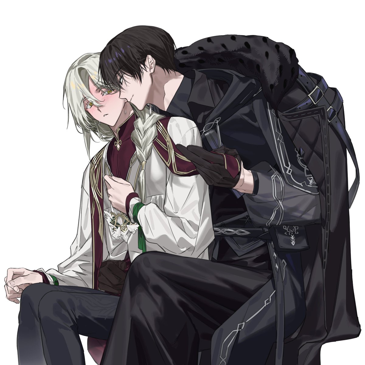 gamegohoS2_'s tweet photo. 나 이분 그림이 너무좋다... 4장 채우게 슬롯열어줘세요... 얼굴합... 너무.... https://t.co/7fkIvhsVHb