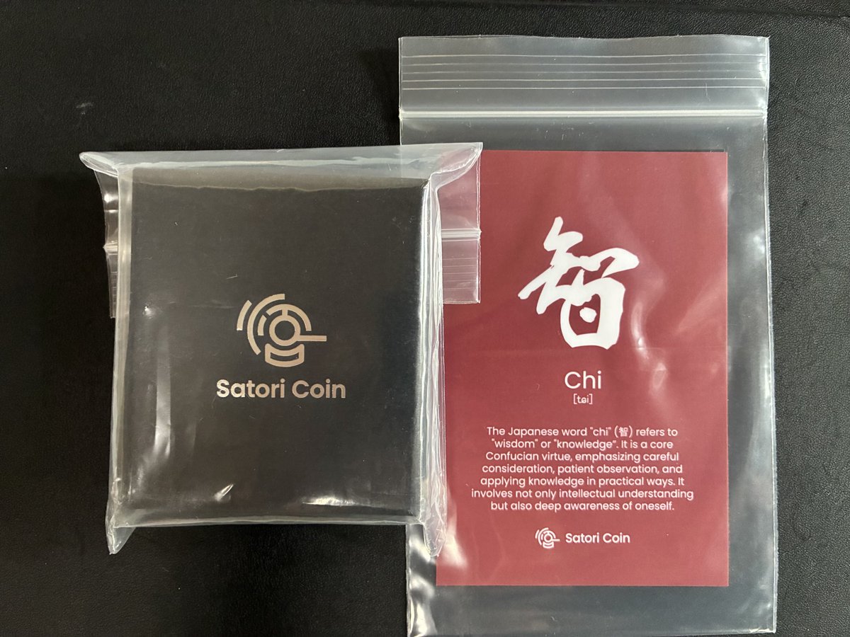web3sub's tweet photo. #Satoricoin

野を越え山を越え無事にdone✨✨
叡智を授かりました🫶

想像してたよりデカくてペンダントになってるんですね！
感謝🥹感激㊗️遥々送って下さり本当にありがとうございます🙏 https://t.co/e71omzTlay
