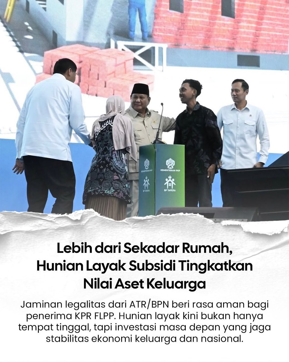 DavinaHanania's tweet photo. Ini lebih dari sekedar rumah #HasilNyataHunianLayak untuk masyarakat dan akan menjadi 
Solusi Rumah Rakyat Terjangkau https://t.co/FwyrQEiZHj