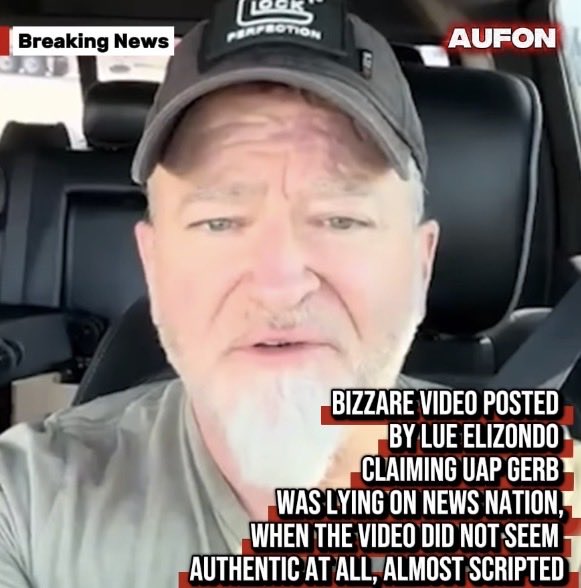 AUSSIEUFONEWS's tweet photo. Was this video authentic? Or being controlled by Lue Elizondo's overseers? #UAP #secrecy #theprogram #technology #biologics https://t.co/isQOlhdpBe