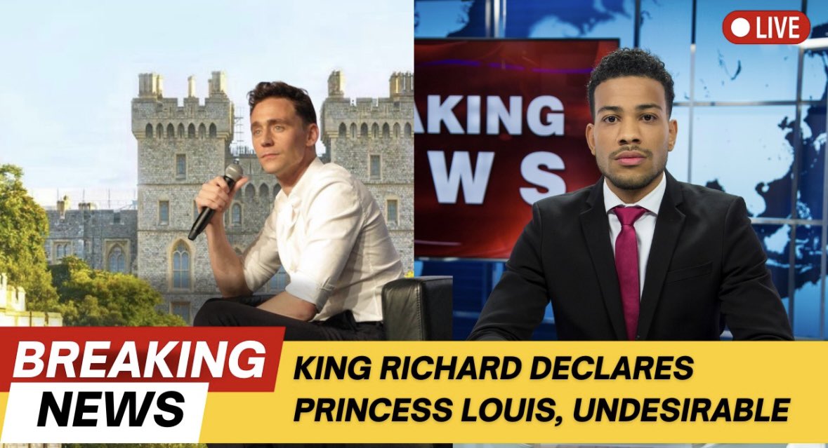 ATilt2882's tweet photo. @sunnylikesol Chapter Nineteen 

Breaking News: King Richard Declares Princess Louis, Undesirable

⚠️read the trigger warnings!!⚠️

https://t.co/GkaAoWMUg0 https://t.co/Ft4AsLFyKk