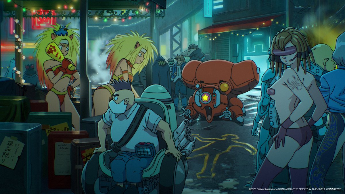 thegitsofficial's tweet photo. ━━━━━━━━━━━━━━━━━━━━
TVアニメ『#攻殻機動隊 THE GHOST IN THE SHELL』
第05話「PHANTOM FUND」
━━━━━━━━━━━━━━━━━━━━

第05話は明日、8月4日(火)よる11時〜
カンテレ・フジテレビ系 全国ネット“火アニバル!!”枠にて放送。

［第05話あらすじ］
戦闘サイボーグのコイル・クラスノフを監視すべく北端に向かう草薙たち。
コイルの目的と佐川電子による地下工場拡張に隠された汚職を暴くべく、草薙は佐川電子本社に、バトーたちは地下工場へと向かう。

#theghostintheshell
EPISODE 05: PHANTOM FUND

Streaming Starts TOMORROW.

Kusanagi and her team head north to monitor the combat cyborg Koil Krasnov. 
To expose Koil's true objective and the corruption hidden behind Sagawa Electronics Corporations' underground factory expansion, Kusanagi infiltrates the corporate headquarters while Batou and the others storm the underground facility

#thegits