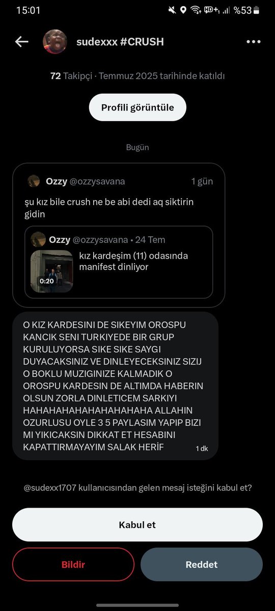 Grty97844866's tweet photo. @irosleyy @nathsenmia @luplarxdi @hicmutludegllm @erayozkenar bu konuyu az başka bi mentte konuştum "büyük kitleler arasında böyle insanlar olur eray zaten bunun için önceden arkadaşlarının yayında ve kendi yayınında uyardı" herhangi bir küfür veya hakareti desteklemiyoruz https://t.co/A7Y7Pe6spd