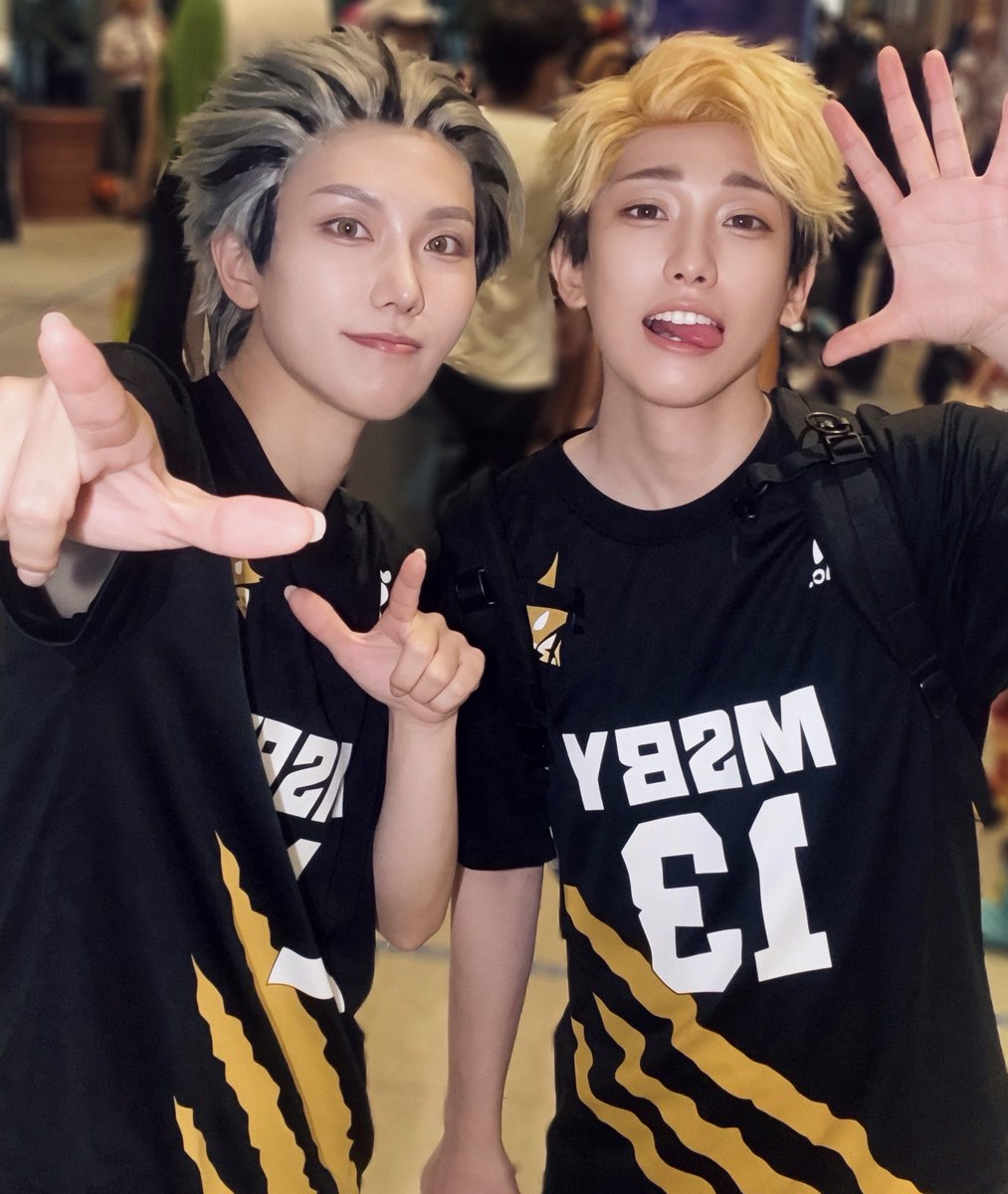 gnuoyep's tweet photo. 2日目HQのMSBY木兎でした❗️
ツム@aiueosabbb 
#コスサミ2026 https://t.co/El578racRF