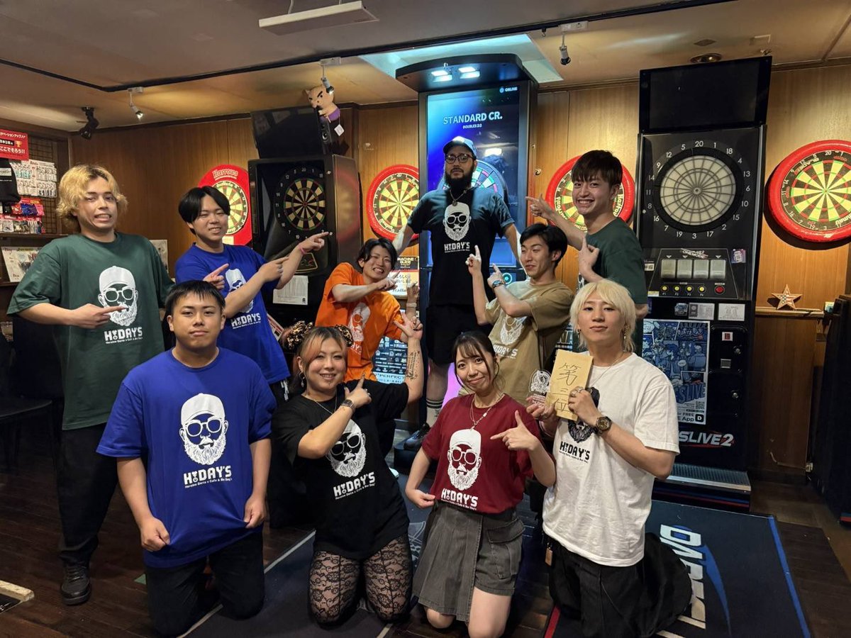 heroinedarts's tweet photo. ✨️Cafe & Bar Day's 6周年おめでとうございます✨️

いつもプレイヤーやダーツファンを温かく迎えてくださり、本当にありがとうございます👏

これからも素晴らしいダーツスポットとして、ますます発展されることをヒロインダーツ一同応援しております！

#CafeandBarDays 
#髙田祐佳 #おじょう 
#ダーツ