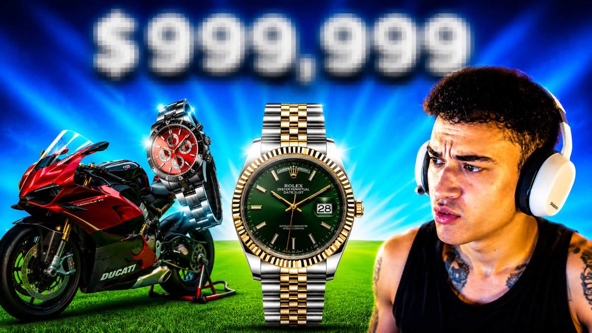 TonyeerKick's tweet photo. 🔥 $25 GIVEAWAY

✅RT + Follow @TonyeerKick 
✅ Comment &amp; Like https://t.co/om9vMLJV6u (show proof)

⏰Ends in 2 days! https://t.co/jveTmTtwkU