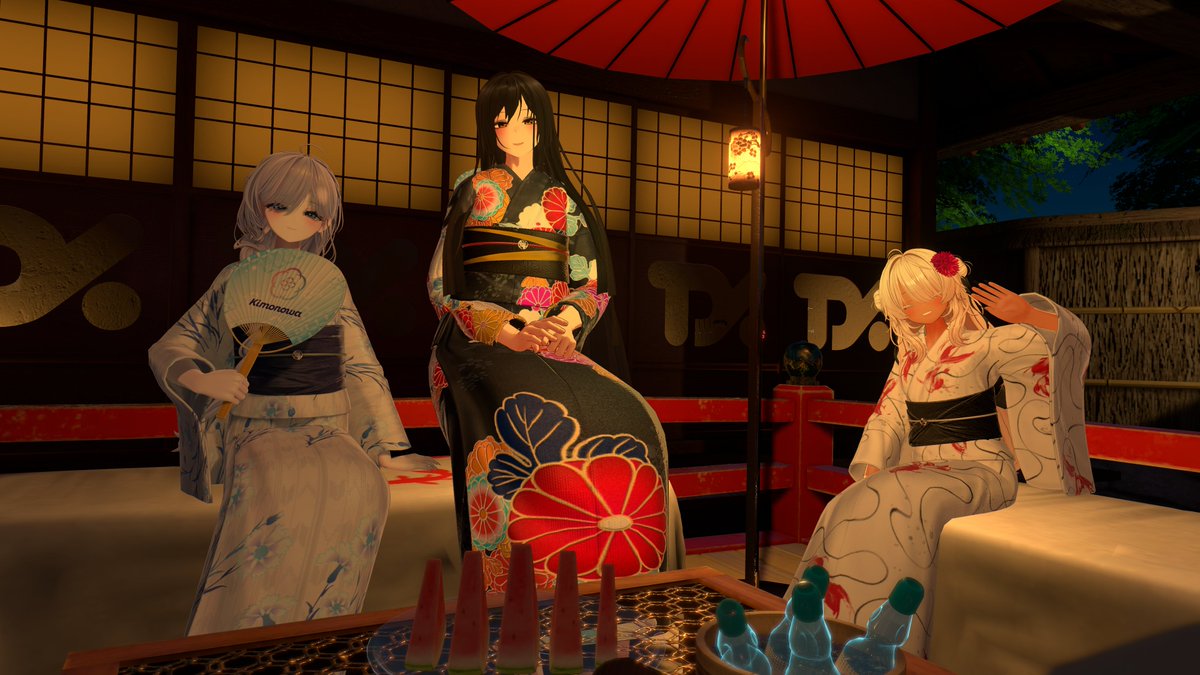 Fortuna_VRC's tweet photo. #ゆかたde花火大会 ご参加ありがとうございました～
打ち上がる花火を眺めながら過ごしたひととき。
皆さまのおかげで、今年も忘れられない夏の思い出になりました🎇🎇🎇
#FortunaVRC https://t.co/w1kCX7uYSA