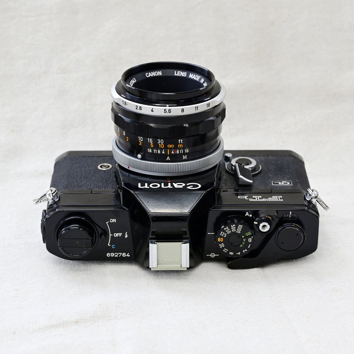 Canon FTb 整備済 フィルムカメラ FL50mm F1.8 キャノン Canon FTb(黒) + FL50mm F1.8 [ボディ＆レンズ整備済] ￥48,000- by