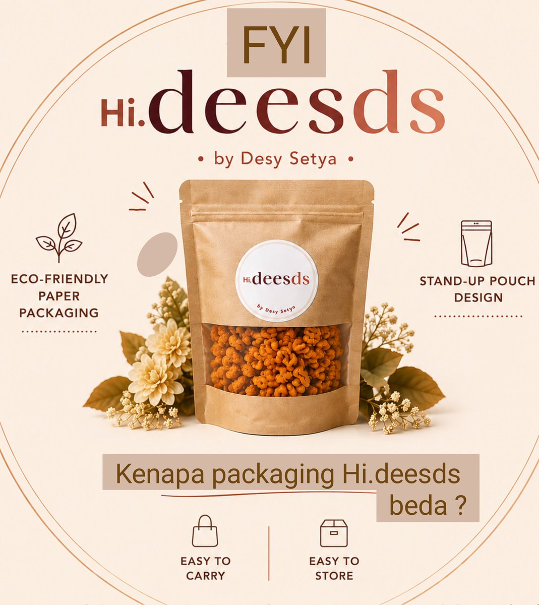 dEsysssetya's tweet photo. [OPEN PO ] Little snacks, Little happiness by hi.deesds, yaii it's officially open ! ✨️

Bisa stand out di meja kalian ya gais, xixi
💰 IDR. 10.000
📍 Semarang only
Order via DM 🤍 sementara 3 menu dulu yah  👐
Min.order 2 packs u/ tmn² kantor 
Limited stock every batch ya 🫶🏻🙏 https://t.co/9mK3FO5qq7