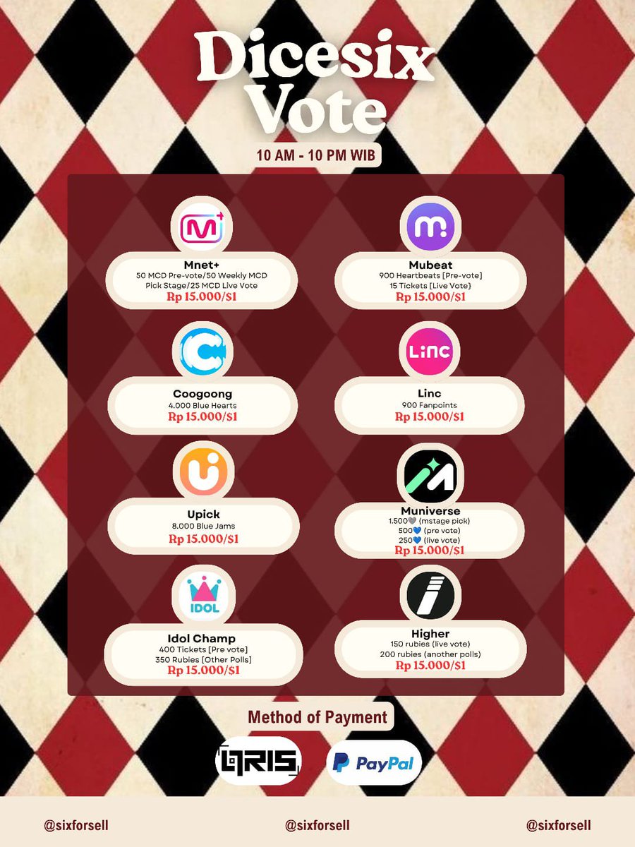 Dicesix Vote tweet media