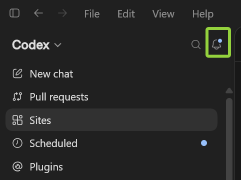 D_D_12741's tweet photo. Just discovered a really useful Codex feature: View activity (Ctrl+Alt+U).

It puts all your active conversations together at the top, so you can check task progress at a glance. It’s super handy when you’re running multiple tasks at once.

I used to pin the conversations I was running just to get a similar setup.