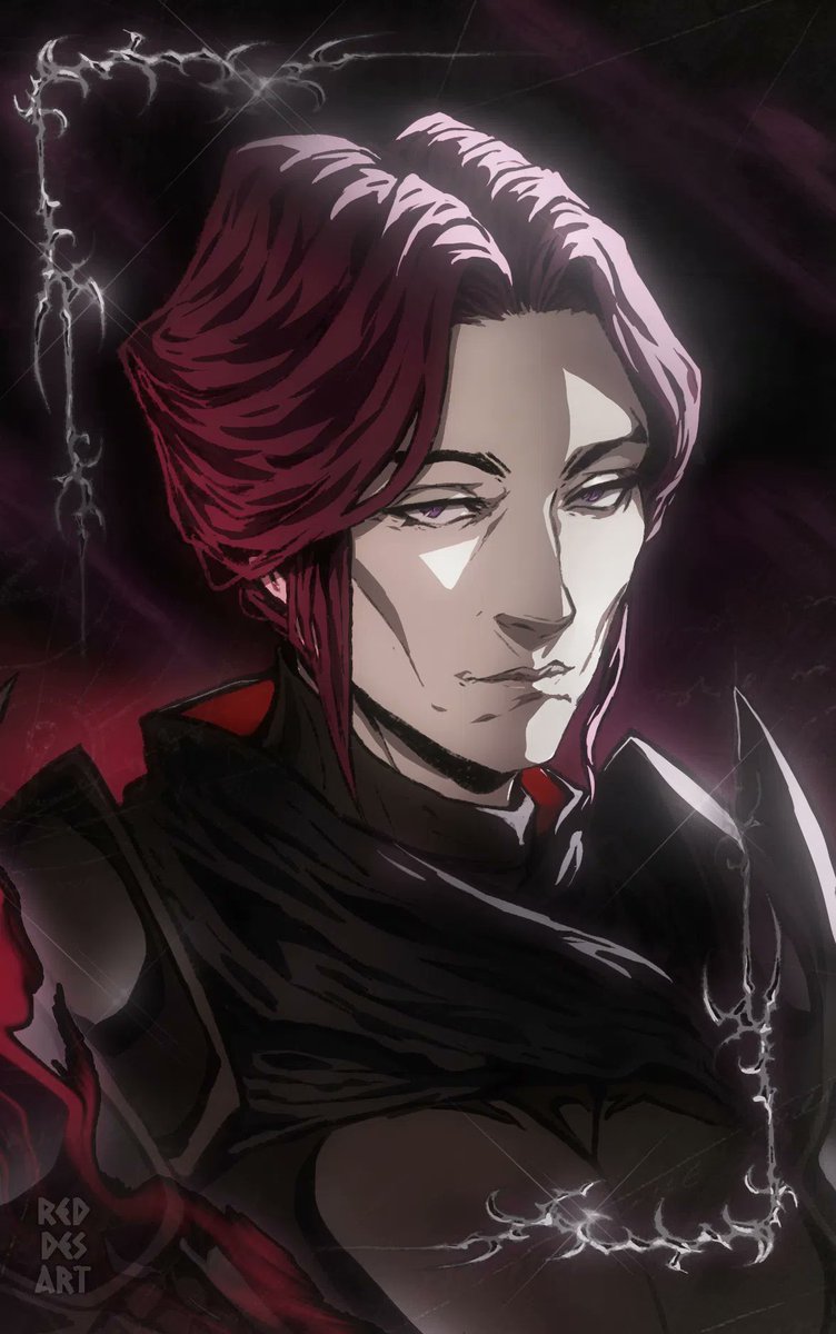 RedDesArt1's tweet photo. Artfight attack for CriticallyBad. Her KC lucien from Pathfinder wotr
#pathfinderwotr #artfight2026 #artfight ㅤ https://t.co/2c585mkM2n
