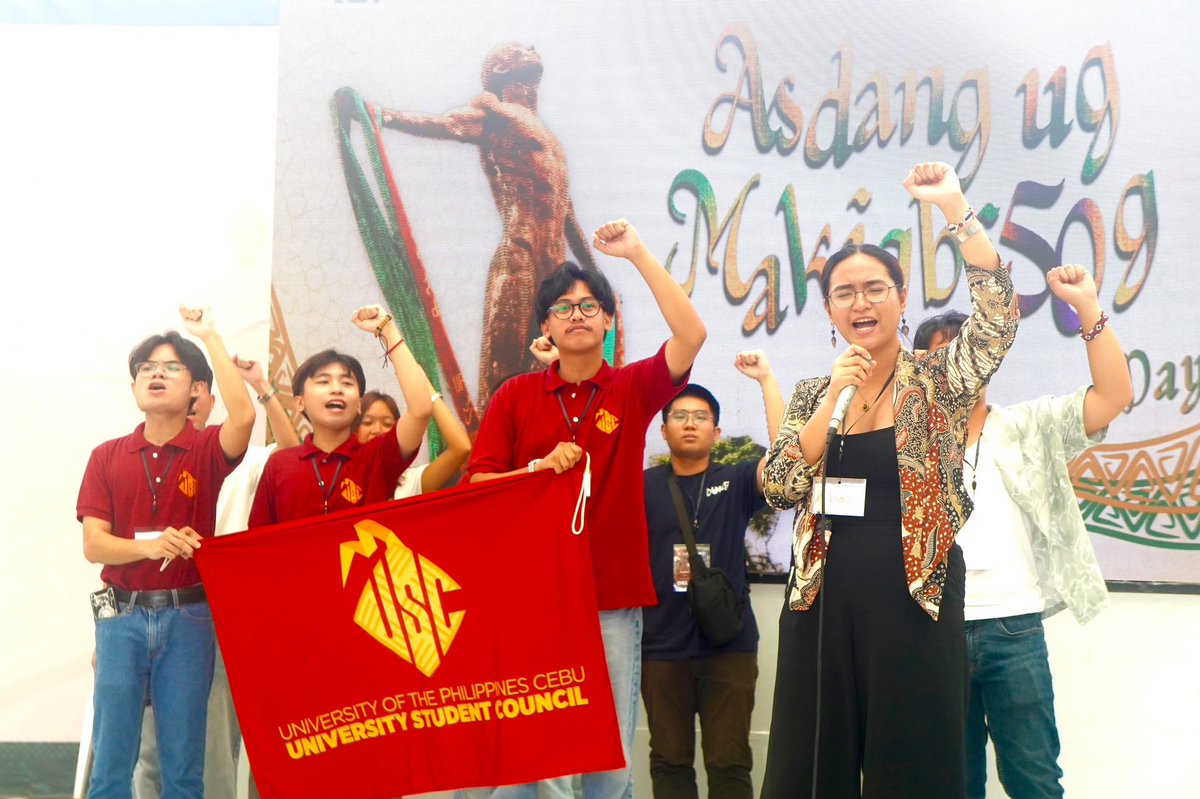 uplbperspective's tweet photo. The event opened with welcome performances from each of the UP constituent universities, joined by delegates from the UP Solidaridad Congress and the Office of the Student Regent (OSR).
#NC50
#KsUP https://t.co/9G44HWdK5z