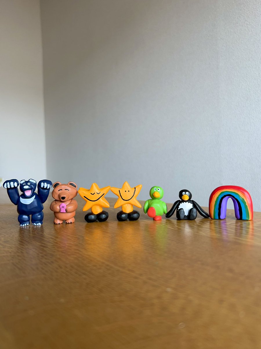 kondonote's tweet photo. 本日から各店舗で順次発売！！
Daisuke Kondo art collection mascot figure 3 https://t.co/k0DeOe95JV