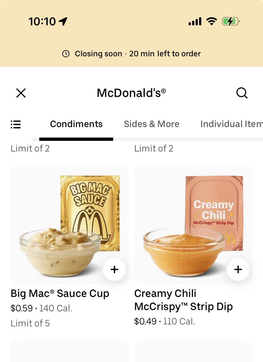 CryptoLambChopz's tweet photo. @Nadeshot @McDonalds I’m looking right at it. https://t.co/TacKoFN9KF