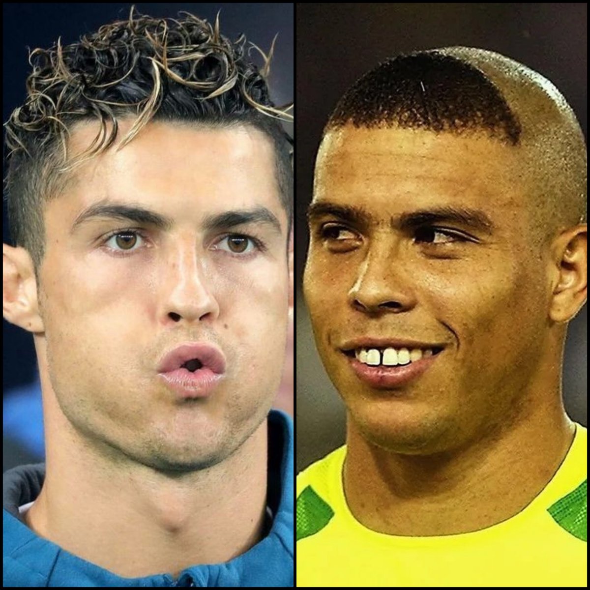 RedDevil_Pulse's tweet photo. Hey @grok Swap their hairstyle and teeth perfectly! https://t.co/jjMo69X9wB
