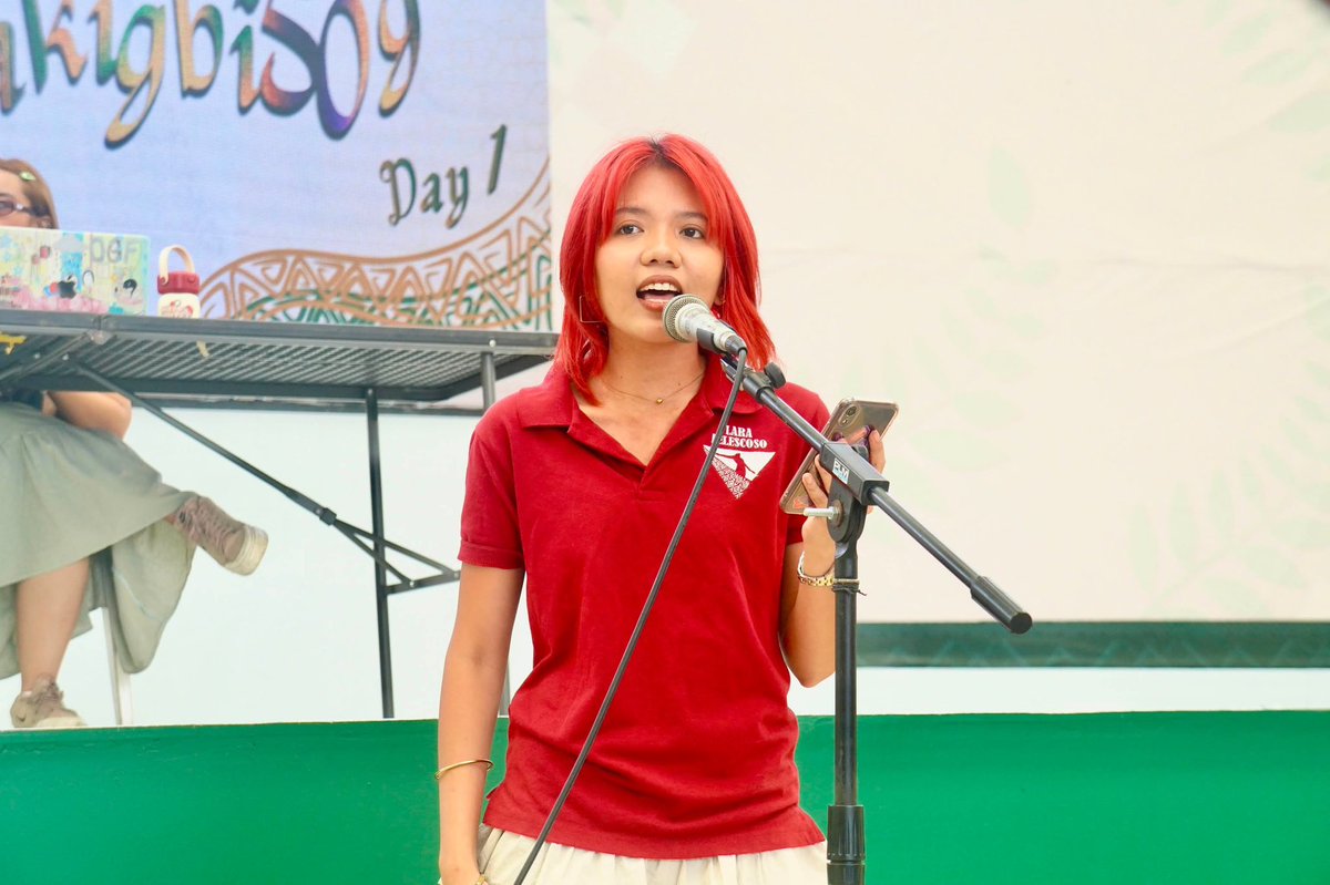 uplbperspective's tweet photo. Meanwhile, outgoing USC Chairperson Lara Felescoso of UP Mindanao shared the situation in the region, which she described as being marked by intensified fascist attacks by state forces against student leaders, Indigenous communities, and progressive groups.
#NC50
#KsUP https://t.co/eKJPhTcXNP