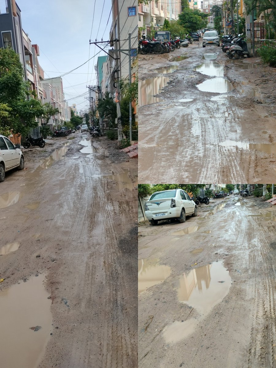 MahendarNayini's tweet photo. @DC_Ameenpur @ZC_SLP @GummallaSrijana @Collector_SRD 
Respected Sir/Madam,
We pay property ,road,Income tax, and more, yet our roads remain in a dangerous condition.We funded our colony entrance road,laying the main road beyond our budget.Please take necessary action immediately. https://t.co/VvZnKvBJ4S
