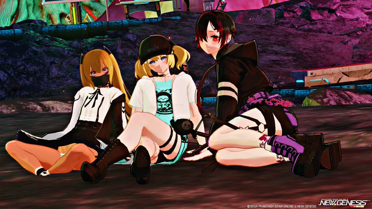 Ash_R00M's tweet photo. ✧︎なっつん しーちゃんとp📷qω•,,´)ﾊﾟｼｬ✧

黒に染まってなコーデ(*´꒳`*​)っ━*.†~❤︎
あつい夏は帽子かぶろーꉂ(´꒳`  )w
@LeverrierHeresy @innocent_fille
#メンテの日じゃないけどssを貼る https://t.co/bSJbjvYhGo